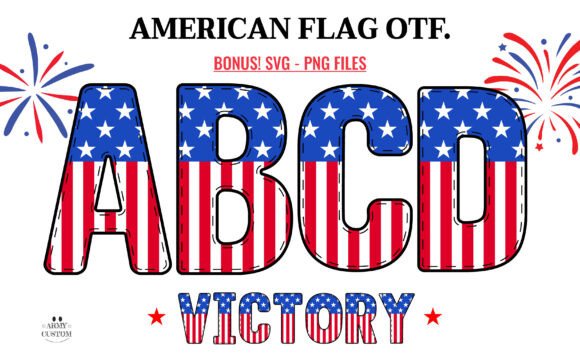 American Flag Typography: Designing with Patriotism