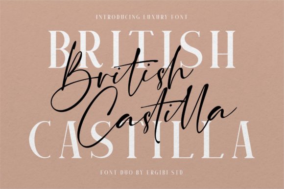 British Castilla: The Versatile Font Duo for Modern Design
