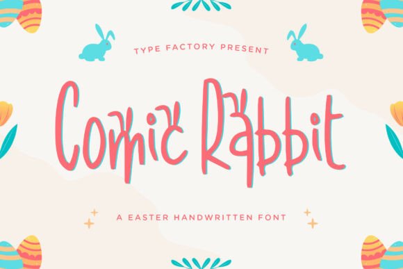Comic Rabbit: A Playful Font for Creative Design