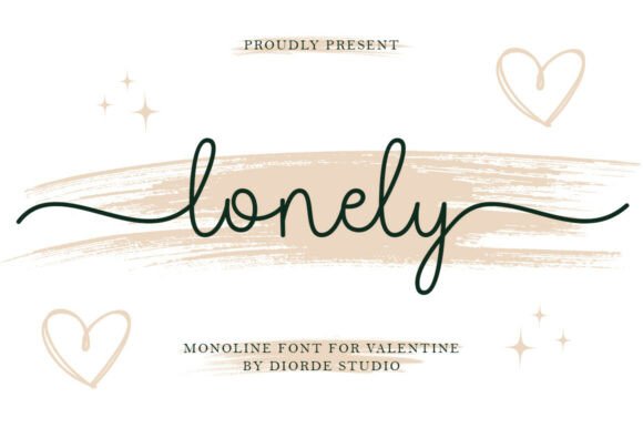 Discover the Effortless Elegance of the Lonely Font