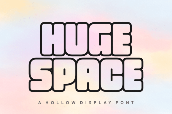 Huge Space: Commanding Attention with Architectural Typography