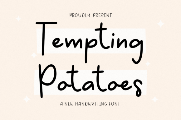 Infuse Authenticity with the Tempting Potatoes Font
