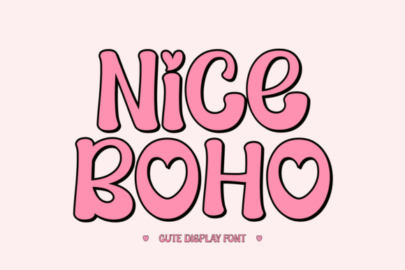 Nice Boho: The Art of Evocative Typography