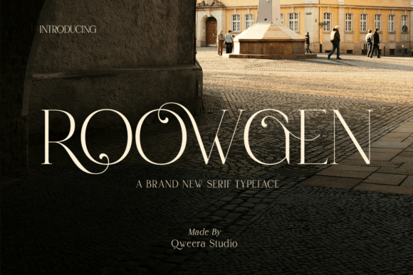 Roowgen: Elevating Modern Design with Elegant Serif Typography