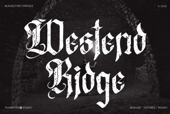Westend Ridge: Vintage Gothic Typography